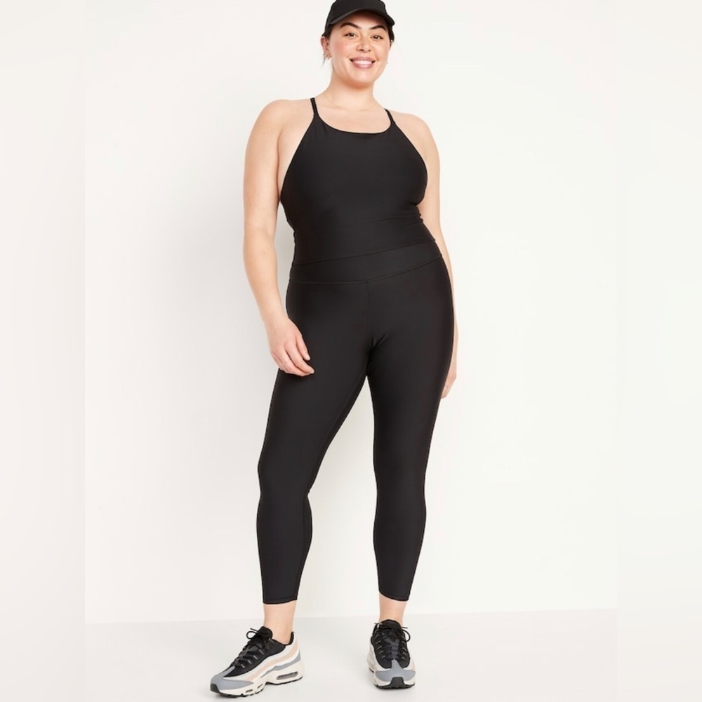 NWT! Black Extra High-Waisted Leggings - Size 2X 🪕 - Picture 3 of 10